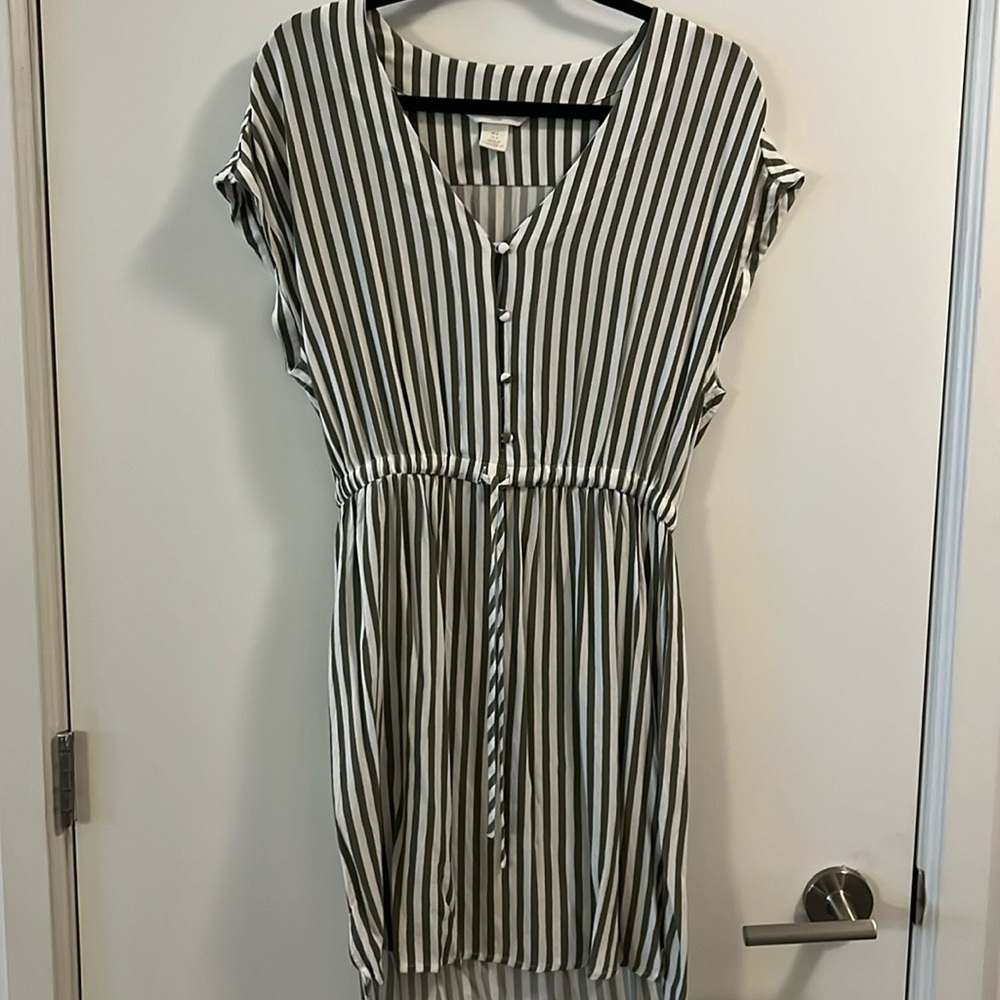 Vertical Stipe Dress